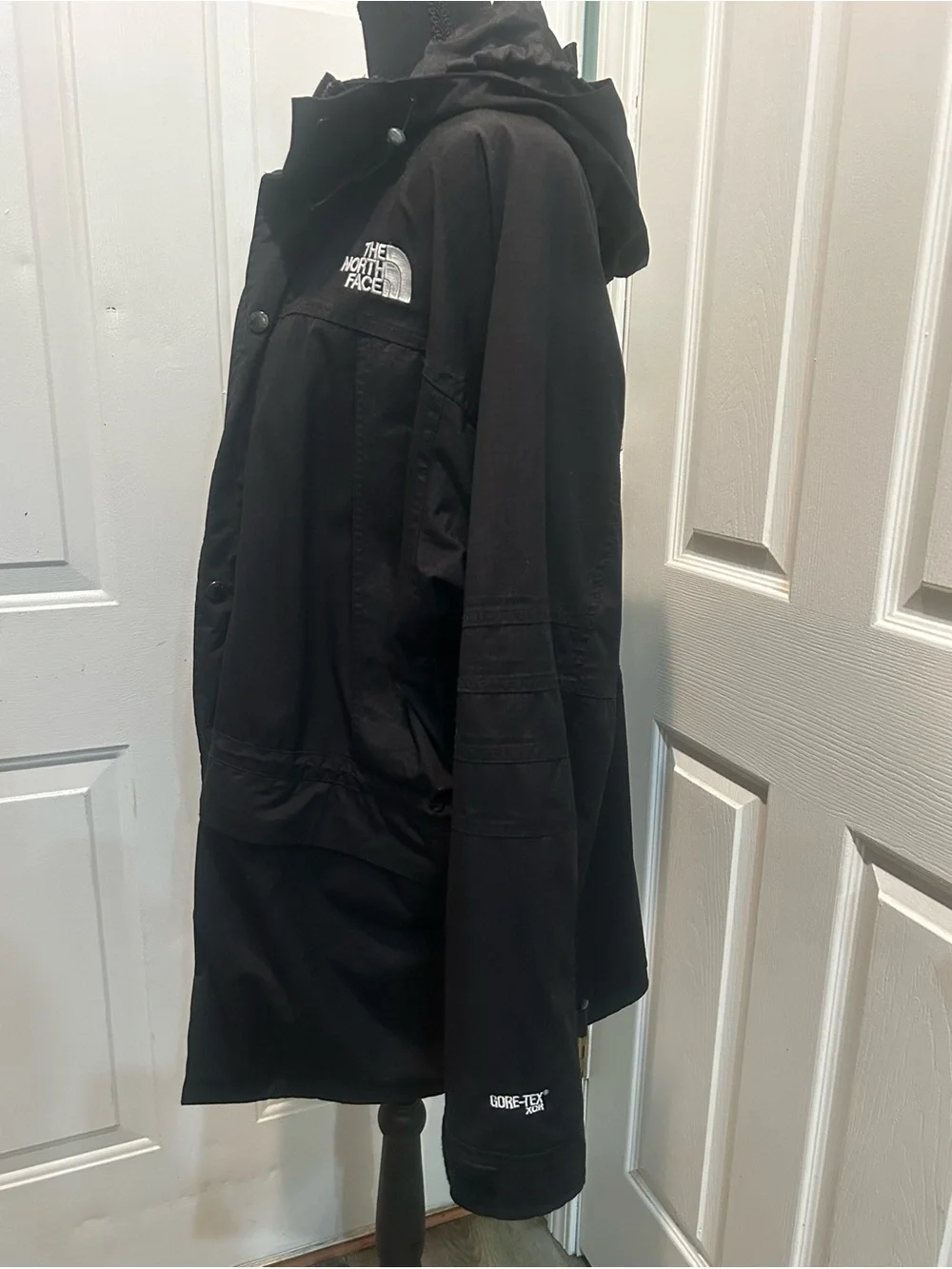 Vintage The North Face Summit Series Gore-Tex Men's Black Hooded Jacket XXL
